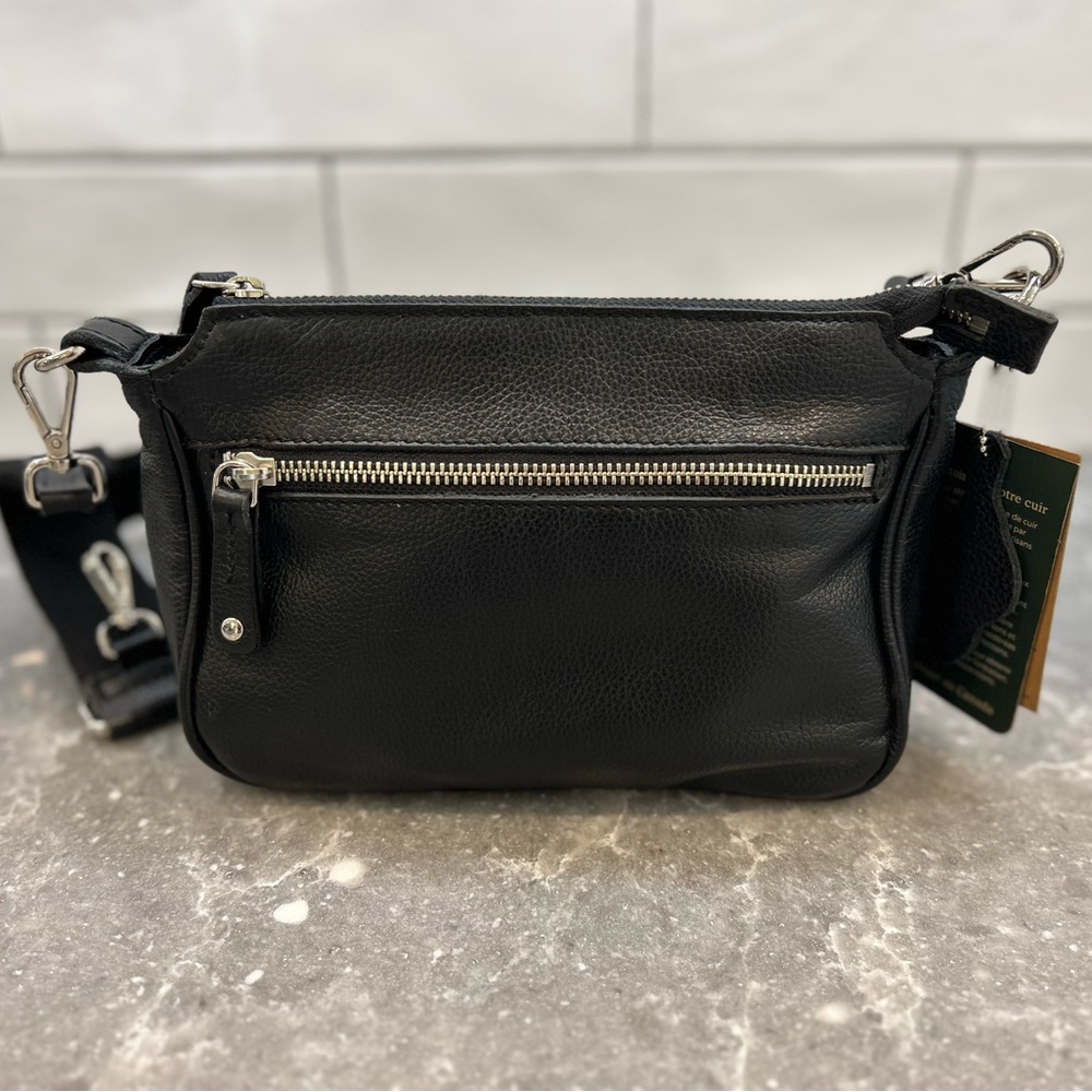 Roots leather andie 2.1 crossbody bag.